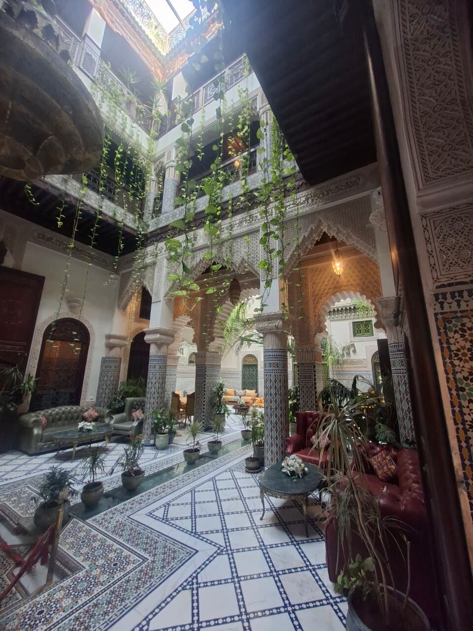 A beautiful private riad setting